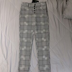 Plaid pants NWT